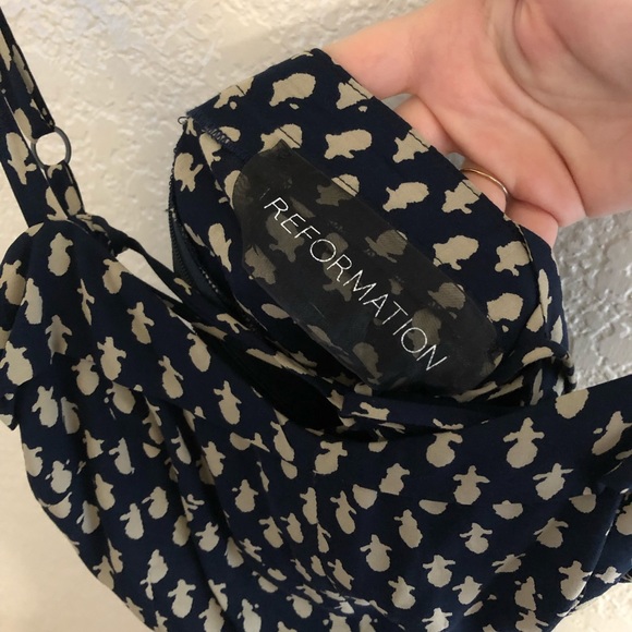 Reformation Canelle Mini Dress - Picture 7 of 8